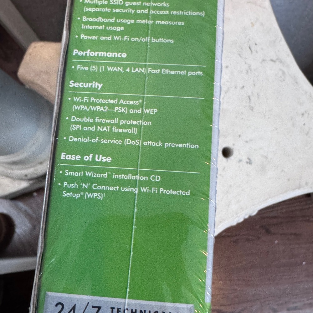 NEW NETGEAR N150 Wireless Router WNR1000 WiFi‎ Internet Network Sealed - Picture 10 of 11